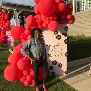 fab’rik destroyed denim jean jacket size L